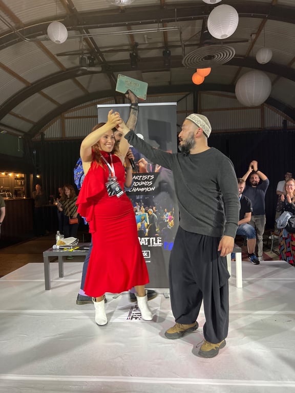 Art Battle winner