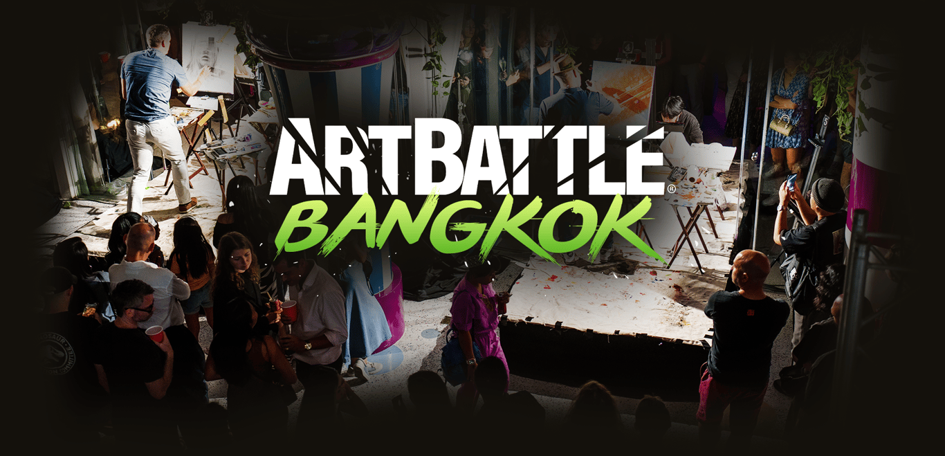 Art Battle AB4132 page header artwork.