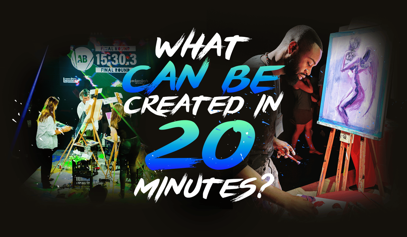 Art Battle AB4124 page footer artwork.