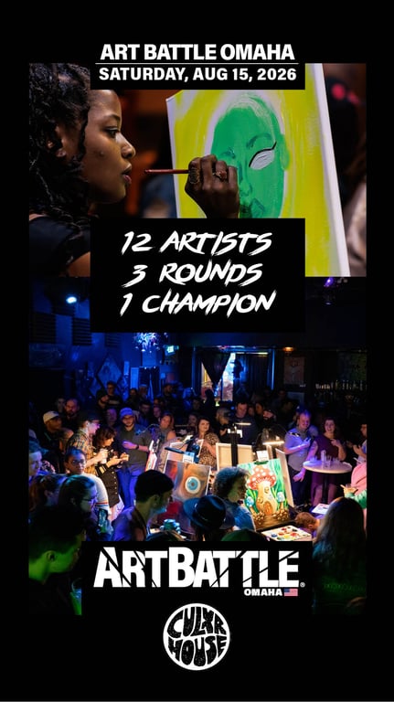 Promotional asset for Art Battle Omaha on August 15, 2026: AB4063 - Omaha -15AUG26A4.jpg.