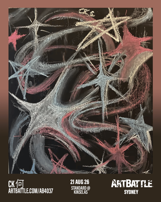 Promotional asset for Art Battle Sydney on August 21, 2026: ab4037_ck.png.