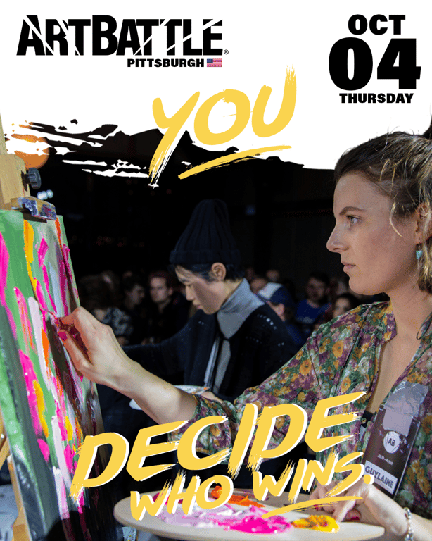 Promotional asset for Art Battle Pittsburgh on September 17, 2026: ab4038_ads_4-5.png.
