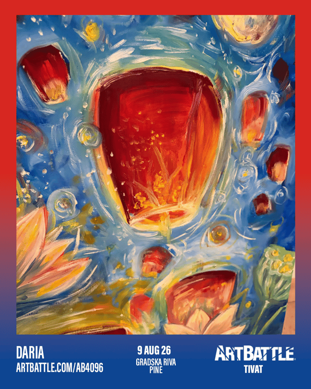 Promotional asset for Art Battle Tivat on August 9, 2026: ab4096_daria.png.