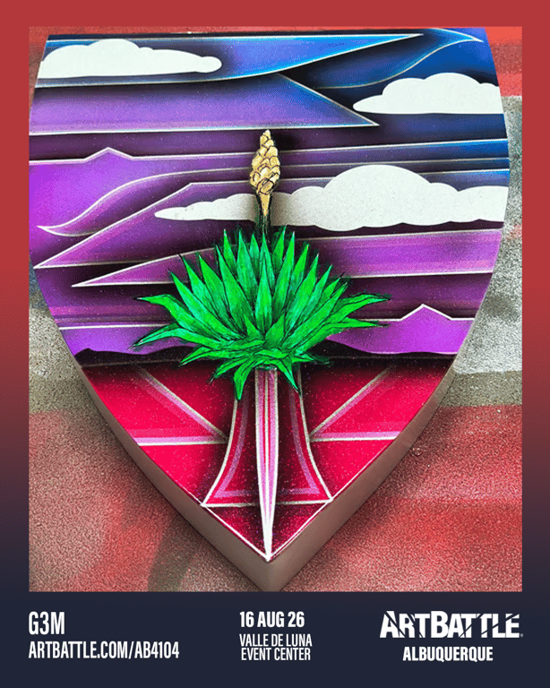 Promotional asset for Art Battle Albuquerque on August 16, 2026: ab4104_g3m.png.