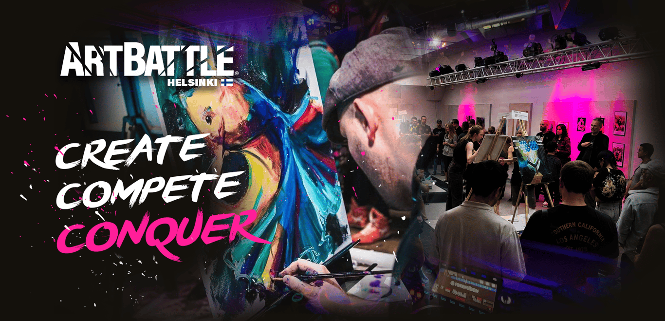 Art Battle AB4131 page footer artwork.