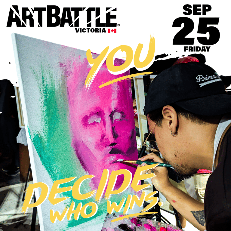 Promotional asset for Art Battle Victoria on September 25, 2026: ab4138_ads_1-1.png.