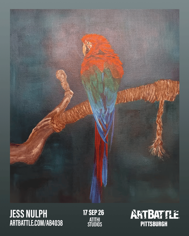 Promotional asset for Art Battle Pittsburgh on September 17, 2026: ab4038_jess nulph.png.