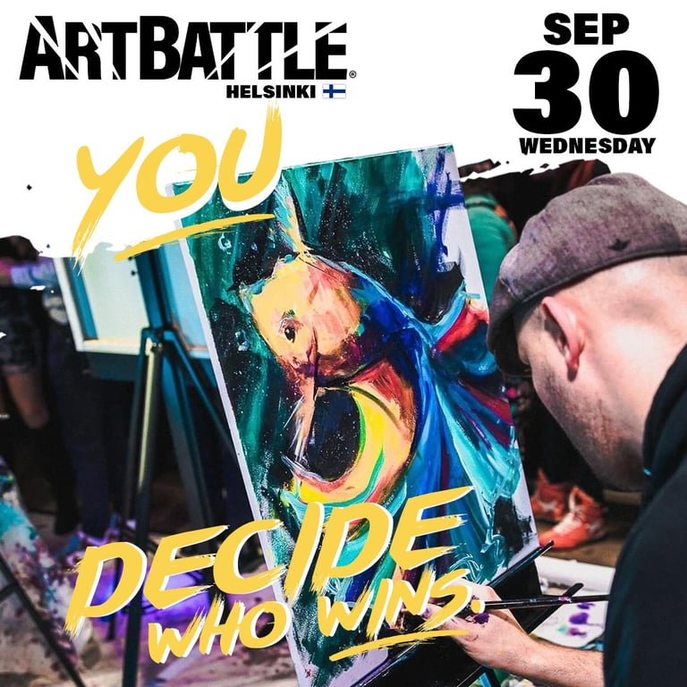 Art Battle event team