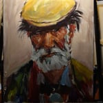 Hamdullah Arbab · AB4152-1-1 · Round 1 Easel 1