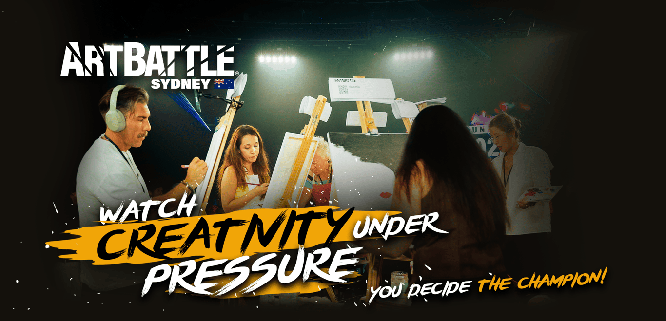 Promotional asset for Art Battle Sydney on July 24, 2026: ab4031_footer_var1.png.