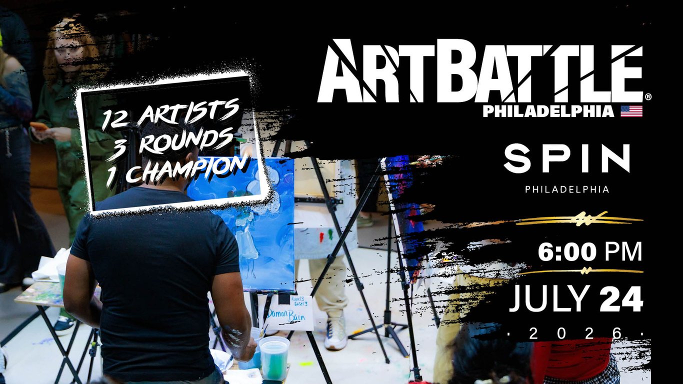 Promotional asset for Art Battle Philadelphia on July 24, 2026: AB4089 - Philadelphia -24JUL2026A2.jpg.