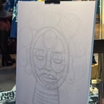 Chris white · AB4105-2-6 · Round 2 Easel 6