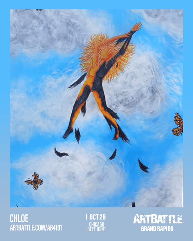 Promotional asset for Art Battle Grand Rapids on October 1, 2026: ab4101_chloe.png.