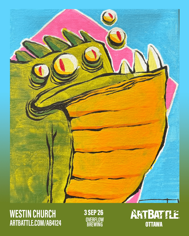 Promotional asset for Art Battle Ottawa on September 3, 2026: ab4124_westin church.png.