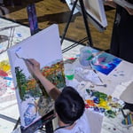 The crowd at Art Battle Toronto