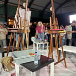 The crowd at Art Battle Amsterdam