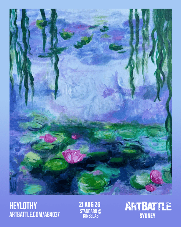 Promotional asset for Art Battle Sydney on August 21, 2026: ab4037_heylothy.png.