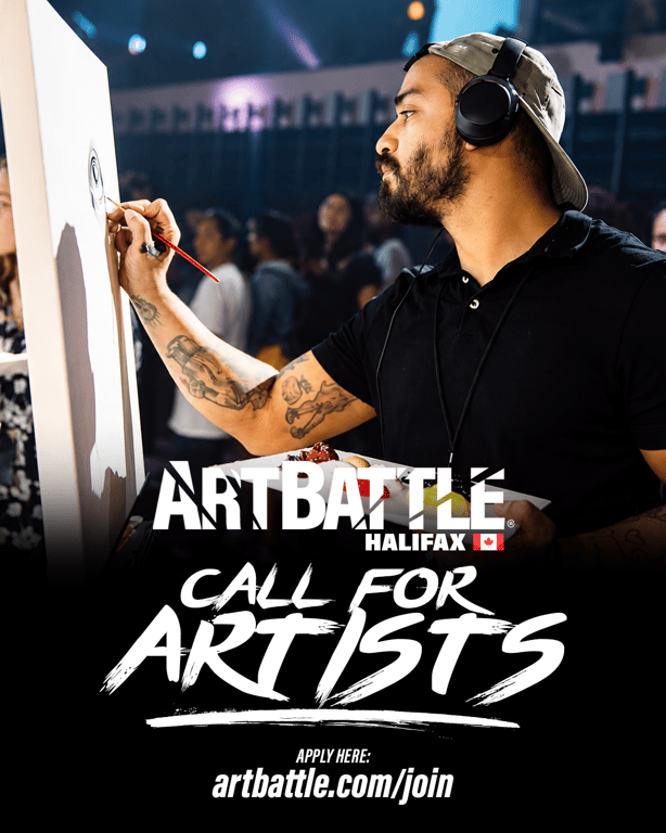 Promotional asset for Art Battle Halifax on November 6, 2026: ab4171_cfa.png.