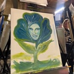 Olives obscure artistry · AB4070-1-4 · Round 1 Easel 4