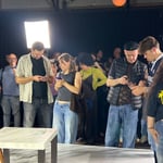 The crowd at Art Battle Amsterdam