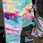 Julie Amlin · AB2941-1-5 · Round 1 Easel 5