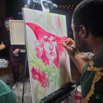 Isiah Xavier Bradley · AB3028-1-3 · Round 1 Easel 3