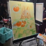 Laur Cloud · AB3028-1-4 · Round 1 Easel 4