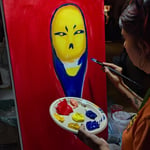 Megan McDermott · AB3028-3-4 · Round 3 Easel 4