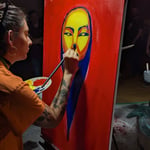 Megan McDermott · AB3028-3-4 · Round 3 Easel 4