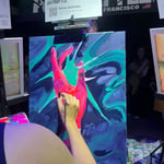 Malisa Suchanya · AB3032-1-5 · Round 1 Easel 5