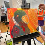 Amanda Davis · AB3037-1-6 · Round 1 Easel 6