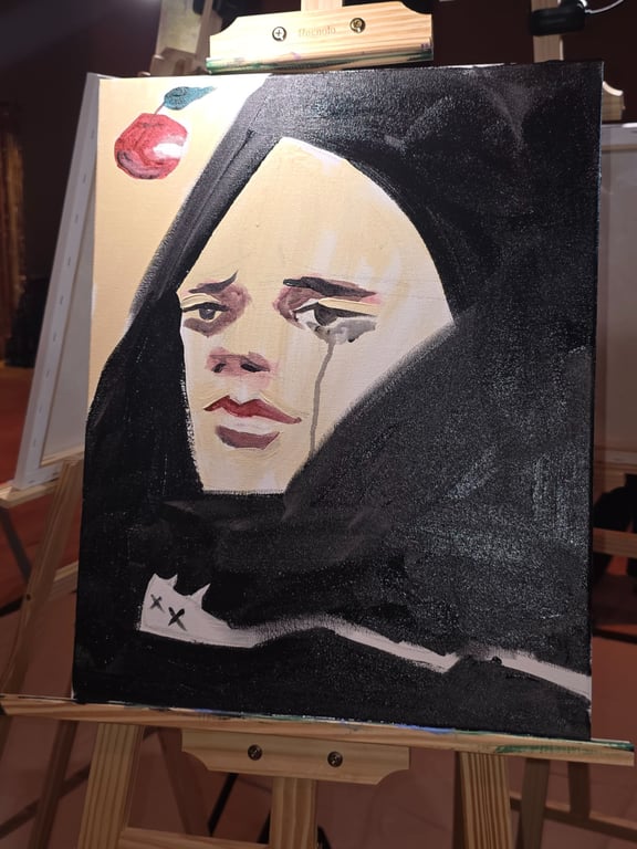 Winning painting by Kurt Aspland