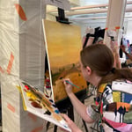 Elizabeth Knorr · AB3045-1-1 · Round 1 Easel 1