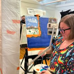 Suzanne Werder · AB3045-1-3 · Round 1 Easel 3