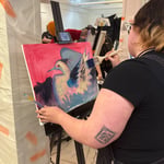 Rae Ovesney · AB3045-2-1 · Round 2 Easel 1