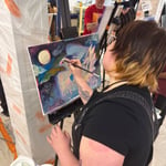 Rae Ovesney · AB3045-2-1 · Round 2 Easel 1