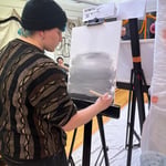 Ace Delfosse (they/them) · AB3045-2-4 · Round 2 Easel 4