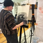 Ace Delfosse (they/them) · AB3045-2-4 · Round 2 Easel 4