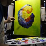 Michel-Antoine Renaud · AB3048-2-4 · Round 2 Easel 4