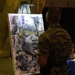 Allan Andre · AB3055-4-1 · Round 4 Easel 1