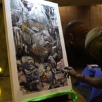 Allan Andre · AB3055-4-1 · Round 4 Easel 1
