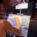 Jayyy Santi · AB3056-2-3 · Round 2 Easel 3