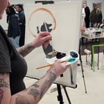 Kat Powell · AB3057-1-3 · Round 1 Easel 3
