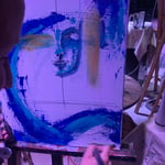 Anne-Marie Richard - Artiste peintre · AB3062-1-1 · Round 1 Easel 1