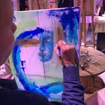 Anne-Marie Richard - Artiste peintre · AB3062-1-1 · Round 1 Easel 1