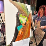 Justin Lockley · AB3064-2-2 · Round 2 Easel 2