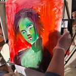 Elissa Davis · AB3064-2-3 · Round 2 Easel 3