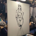 Allan Andre · AB3071-3-3 · Round 3 Easel 3