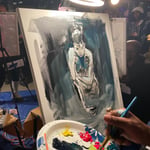 Allan Andre · AB3071-3-3 · Round 3 Easel 3