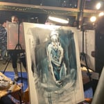 Allan Andre · AB3071-3-3 · Round 3 Easel 3